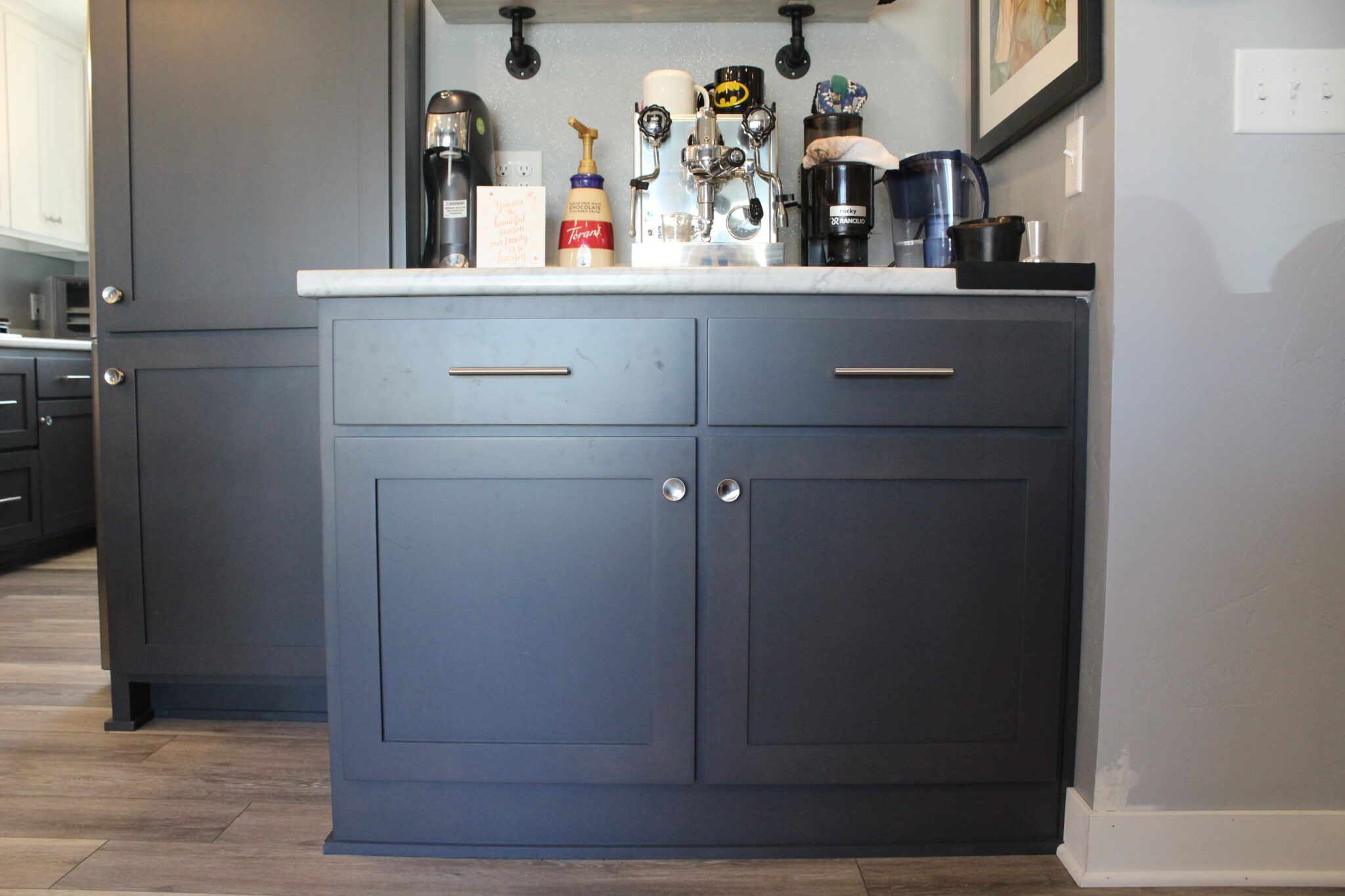 Contrasting Cabinetry And Design Kitchen Remodel in Manitowoc, WI by Bartow Builders project photo 10
